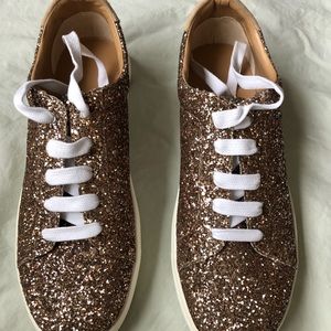 BRAND NEW Banana Republic Glitter Sneekers